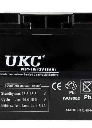 Аккумуляторная батарея UKC 12v 18A 12 В 18А