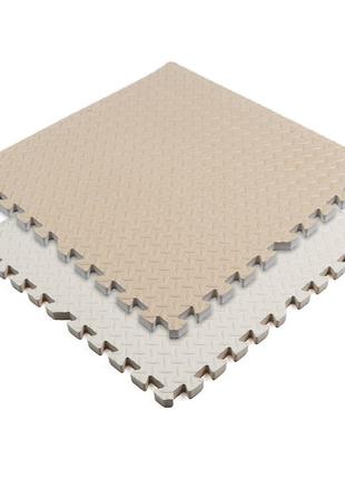 Підлогове двостороннє покриття CREAM and BEIGE 60*60cm*2cm (D)...