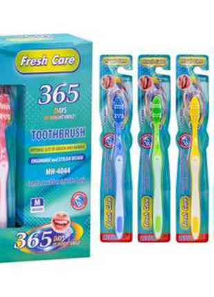 Зубная щетка "Fresh care" 12шт/уп MH-4044