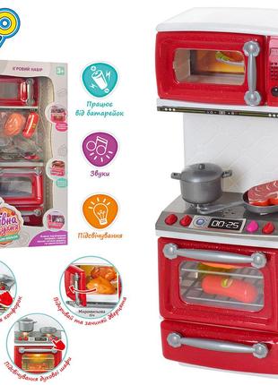 Мебель игрушечная кухня, плита, продукты 66081
