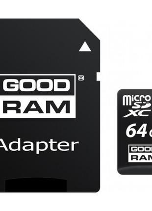 Карта памяти Goodram 64GB microSDXC Class 10 (M1AA-0640R12)