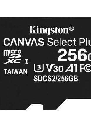 Карта памяти Kingston 256GB microSDXC class 10 UHS-I Canvas Se...