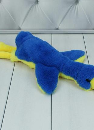 Мягкая игрушка "Гусак 2 желто-голубой муз.", Копица, 00276-941