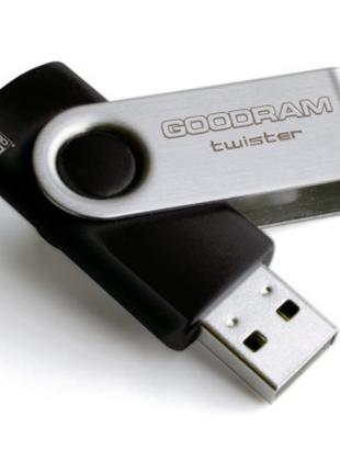 USB-флеш-накопичувач Goodram 16 GB Twister Black USB 2.0 (UTS2...
