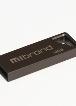 USB флеш накопитель Mibrand 16GB Stingray Grey USB 2.0 (MI2.0/...