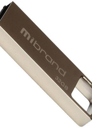 USB флеш накопитель Mibrand 32GB Shark Silver USB 2.0 (MI2.0/S...