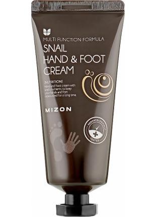 Крем для рук Mizon Snail Hand And Foot Cream С муцином улитки ...