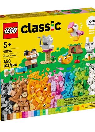 Конструктор Творческие любимцы Lego 11034
