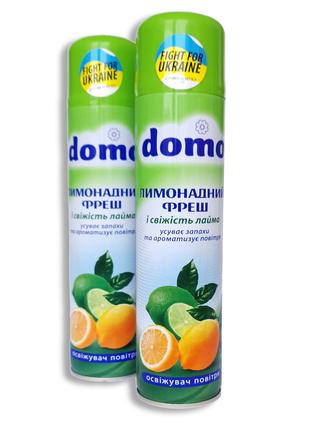 Освежитель воздуха Лимонадный фреш и свежесть лайма Domo 300мл