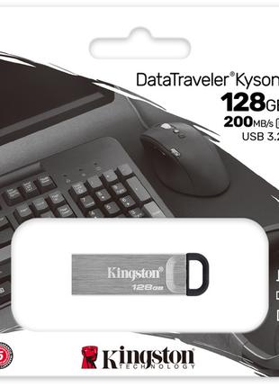Флеш накопичувач Kingston DataTraveler Kyson 128ГБ USB 3.0 до ...