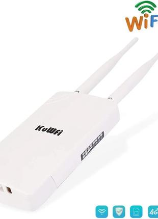4G LTE Роутер KuWFi наружный Wi-Fi-маршрутизатор 150 Мбит/с