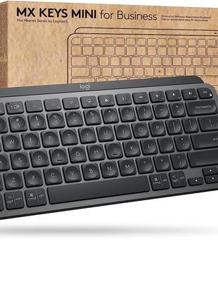 Клавіатура Logitech MX Keys mini Business + bolt ansi