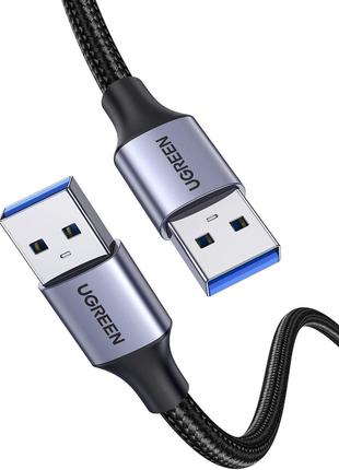 Кабель Ugreen USB А 3.0 штекер - штекер в нейлоновой оплетке 1...