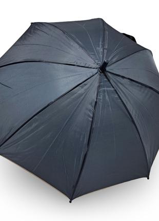 Однотонный детский зонтик Calm Rain трость #10394