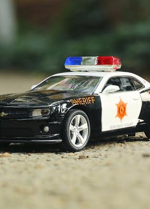 Игрушечная Металлическая Машинка Chevrolet Camaro SS Police 20...
