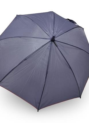 Однотонный детский зонтик Calm Rain трость #10398