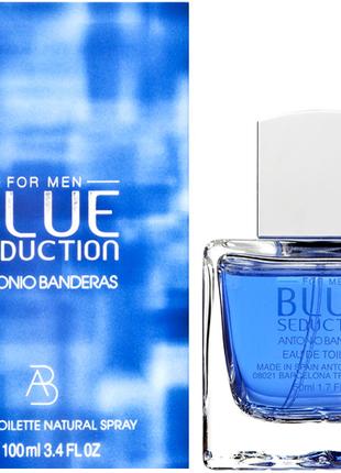 Чоловіча туалетна вода Blue Seduction Antonio Banderas for Men...