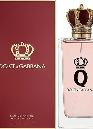 Женская парфюмированная вода Dolce&Gabbana; Q (с твердым штрих...