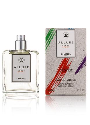 Чоловічі парфуми тестер Allure homme Sport — 50 мл (new)