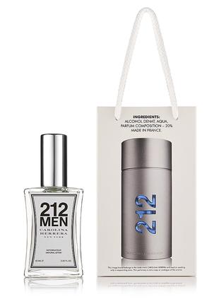 Парфуми Carolina Herrera 212 Men 60 мл у подарунковій упаковці