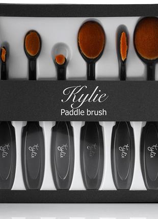 Набір Kylie Paddle Brush зі щіток для макіяжу — 6 штук