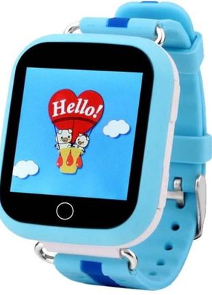 Детские умные часы с GPS Smart baby watch Q750 Blue, смарт час...