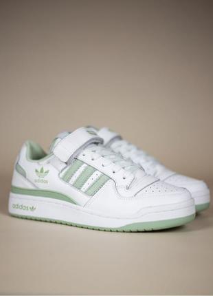 Кросівки Adidas Forum 84 Low White Green