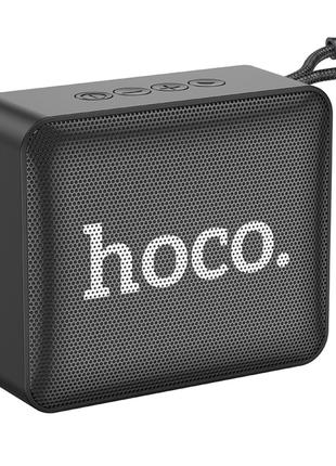 Портативна колонка HOCO BS51 Gold brick sports BT speaker Black