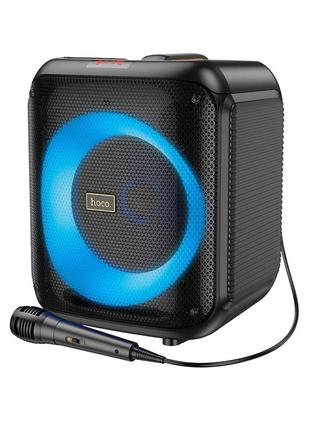 Портативна колонка HOCO HA1 Graceful outdoor BT speaker Black