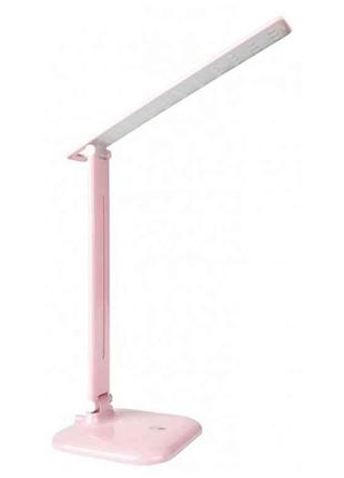 Світильник світлодіодний настільний LED 10W (рожевий) 4000К (T...