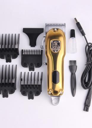 Профессиональная машинка для стрижки волос и бороды VGR V-652