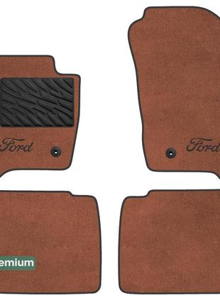 Двухслойные коврики Sotra Premium Terracot для Ford Galaxy (mk...