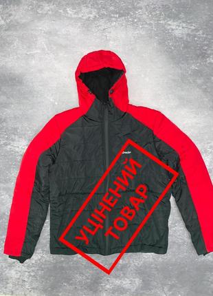 (УЦІН.) Куртка Intruder "Impression" червоно-чорна