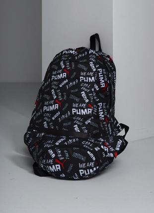 Комплект Puma Рюкзак Матрац + бананка, білі з червоним лого