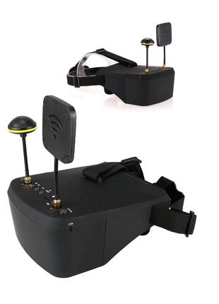 FPV очки для квадрокоптера и авиамоделей EV800D шлем для копте...