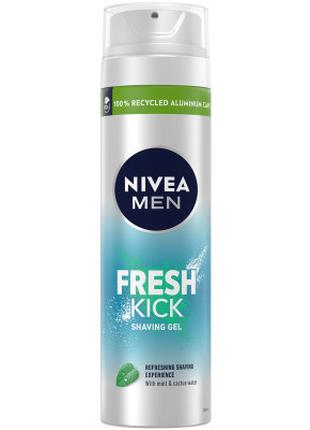 Гель для бритья Nivea Men Fresh Kick 200 мл (4005900843319/400...