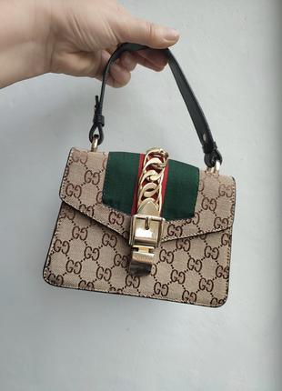 Маленька жіноча сумка сумочка клатч Gucci