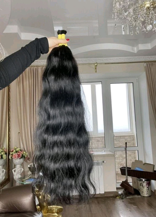 Натуральные волосы 65 см 110 грамм