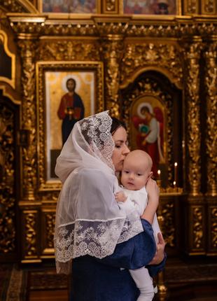 Паланін до церкви, хустка в храм