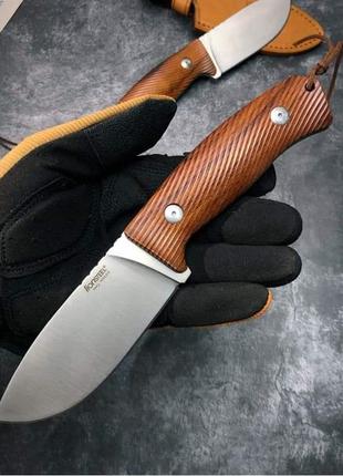 Нож LionSteel M3 Santos Wood для туризма бушкрафта