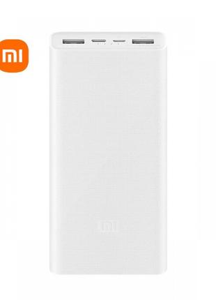 Павербанк Xiaomi Mi Power Bank 3 20000mAh 18W PLM18ZM. Оригинал