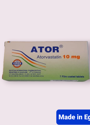 Атоr Атор 10 мг холестерина 7 табл Египет