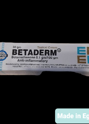Betaderm Cream 30g Крем від псоріазу й екземи Єгипет