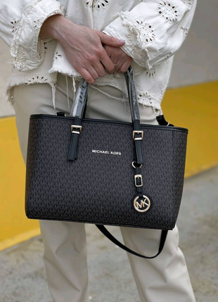 Жіноча сумка Michael Kors Shopper Brown