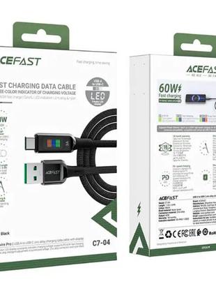 Дата кабель Acefast C7-04 USB-A to USB-C zinc alloy