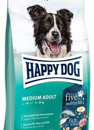 Happy Dog Medium Adult (Хэппи Дог Медиум Эдалт) сухой корм для...