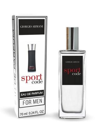 Giorgio Armani Armani Sport Code ТЕСТЕР Exclusive чоловічий 70 мл