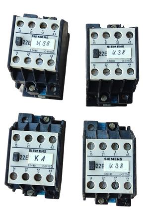 Контактор тип 3ТH-80-22-0A на 16 А котушка 220В 2NO + 2NC Siemens
