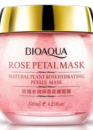 Гелева маска для обличчя BIOAQUA Rosepetal Mask Natural Plant ...