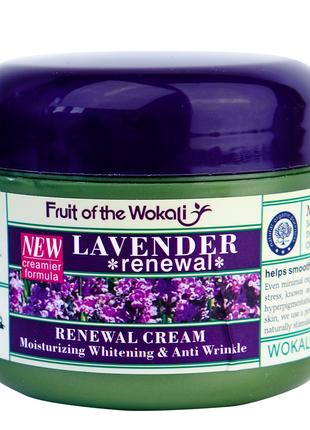 Крем для обличчя та тіла Wokali Lavender Renewal Cream Moistur...